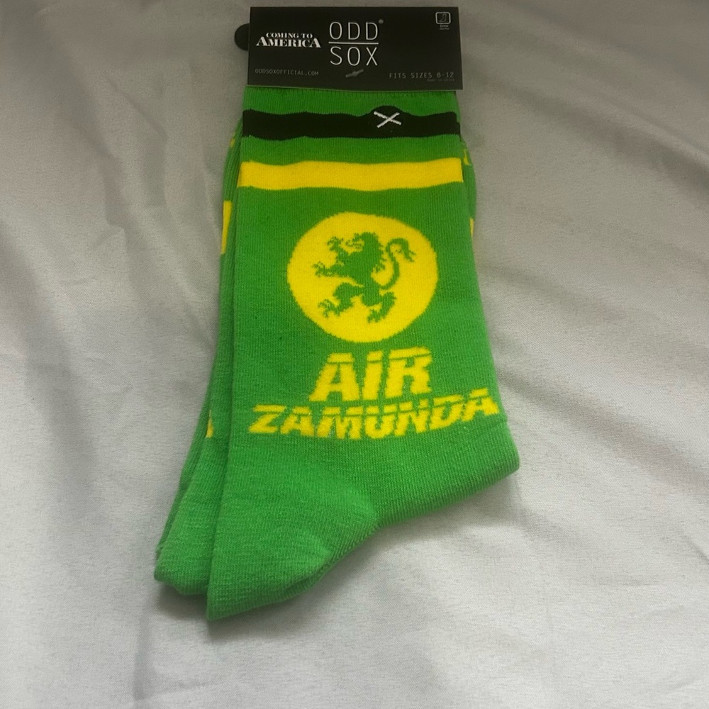 ODD SOX Green Air Zamunda Socks